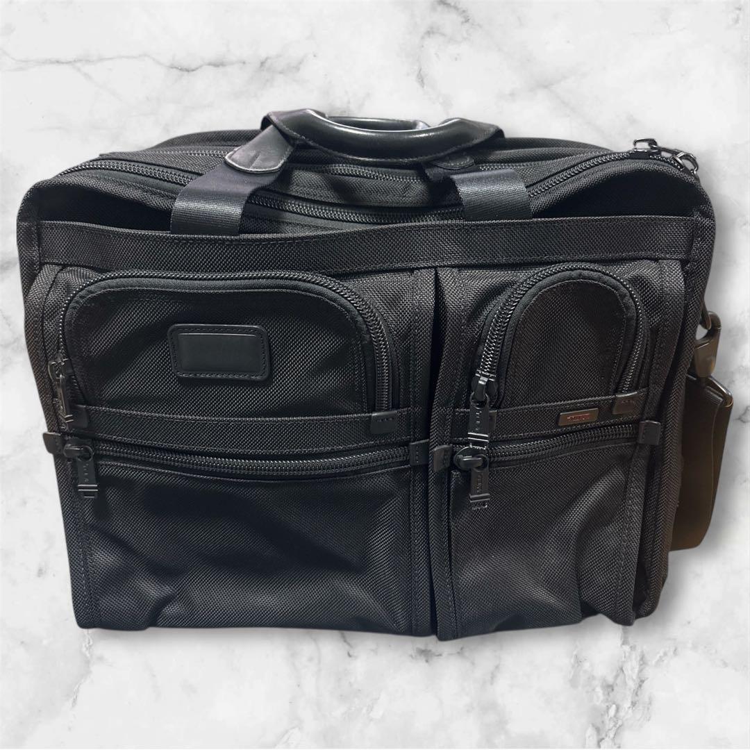 極美品✨ TUMI アルファ　エクスパンダブル　ブリーフケース 26160DH