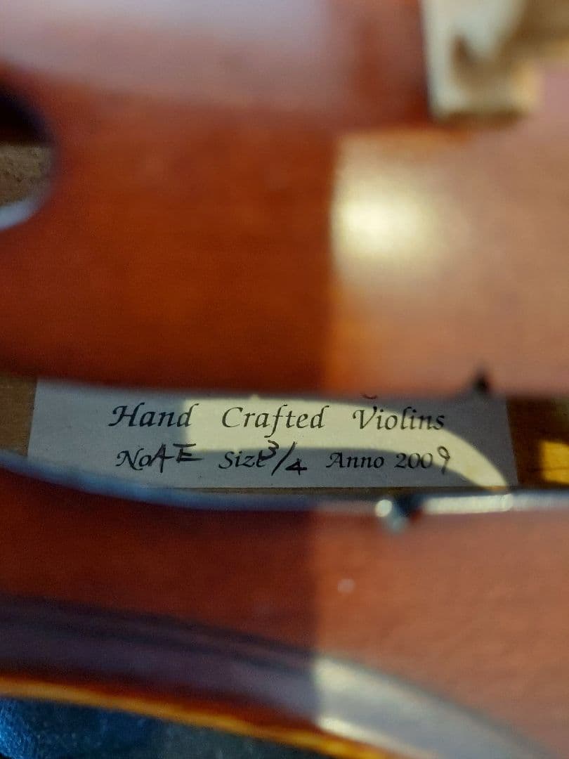 Allan Drexcell 分数ヴァイオリン 3/4　No.AE