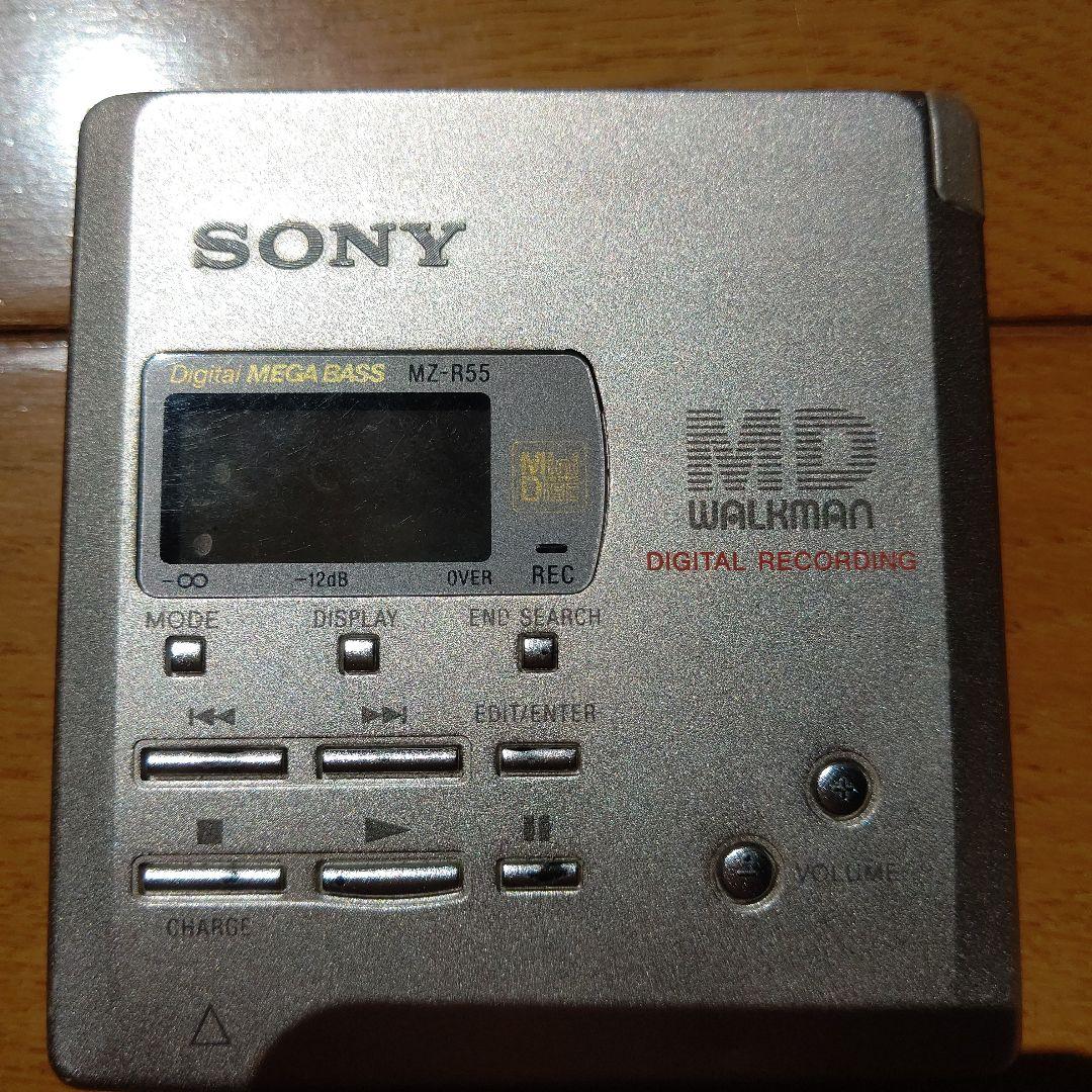 SONY ポータブルMDレコーダー MZ-R55