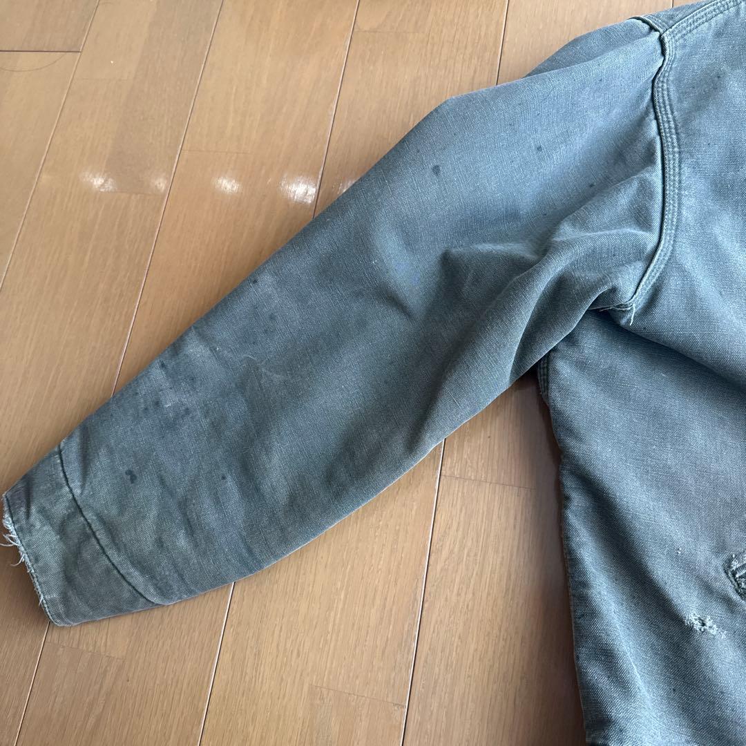 Carhartt デトロイトジャケット モスグリーン色