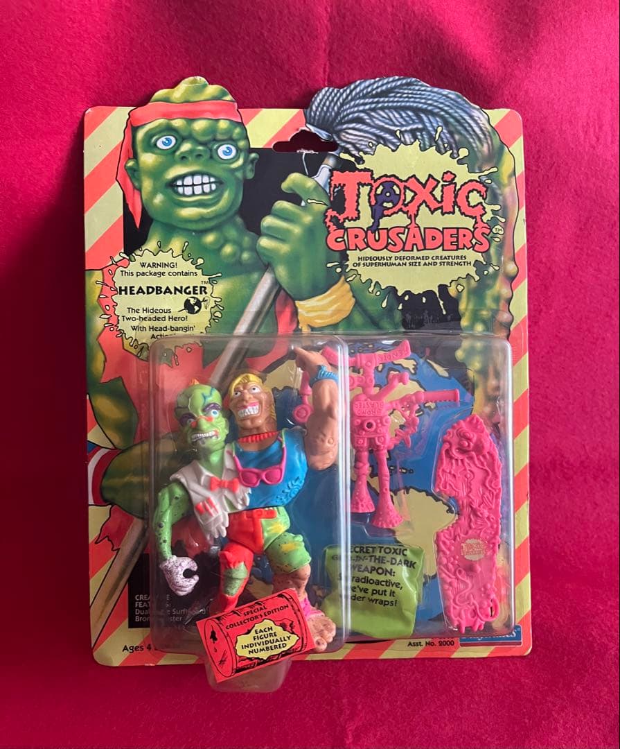 オリジナル TOXIC CRUSADERS ヘッドバンガー 1991年製