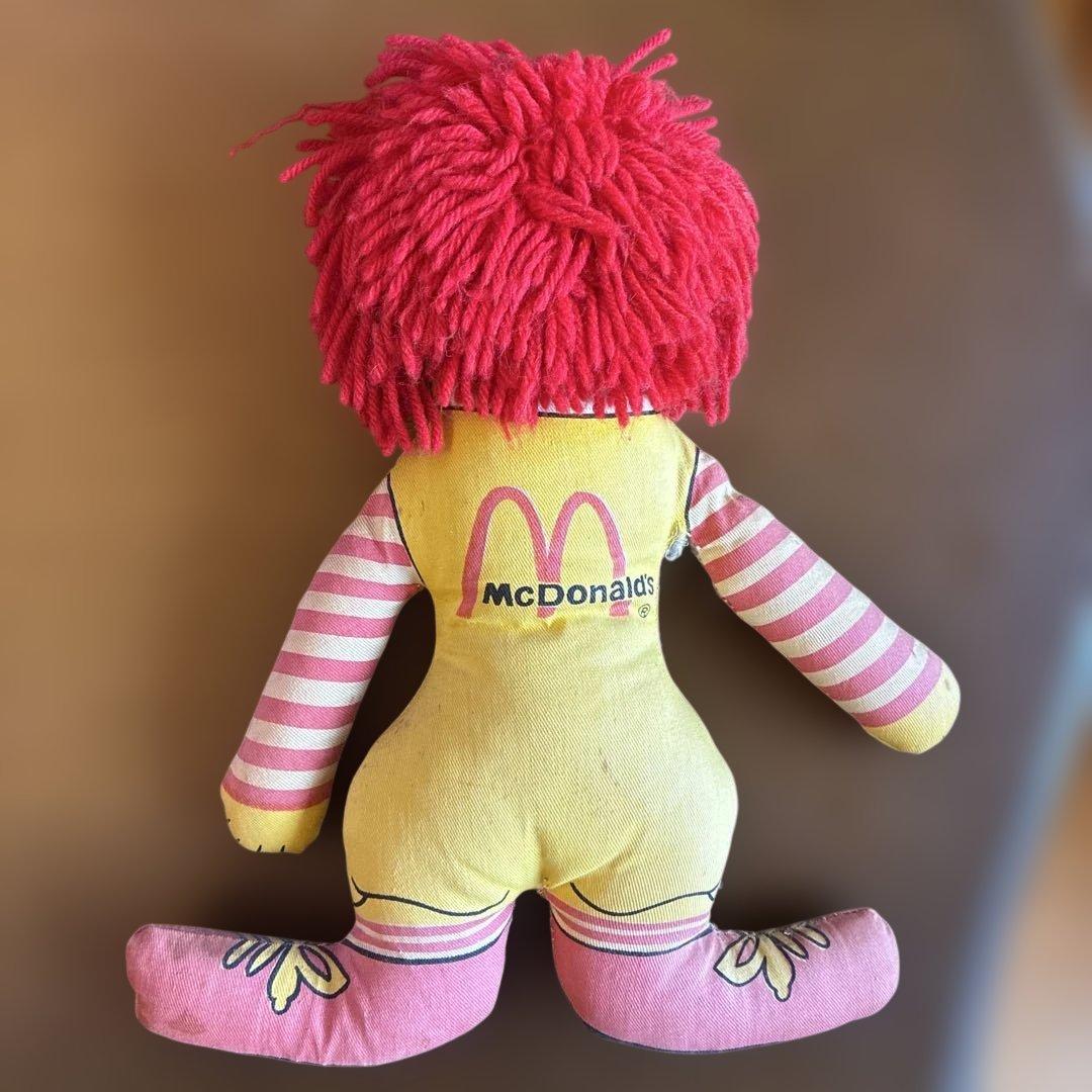 ロナルド　マクドナルド　ぬいぐるみ 約30cm