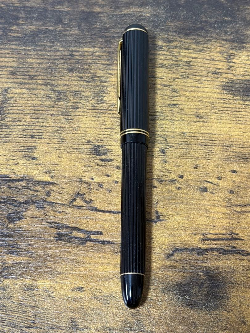 1980年製　初代　ジャスタス　14金　ゴールド　万年筆　パイロット　嵌合式　M