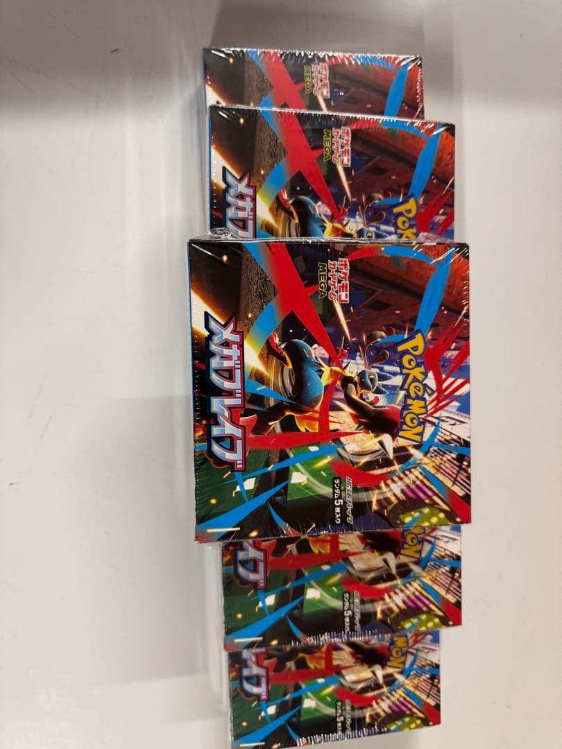 ポケモンカード　メガブレイブ　メガシンフォニア　シュリンク付き