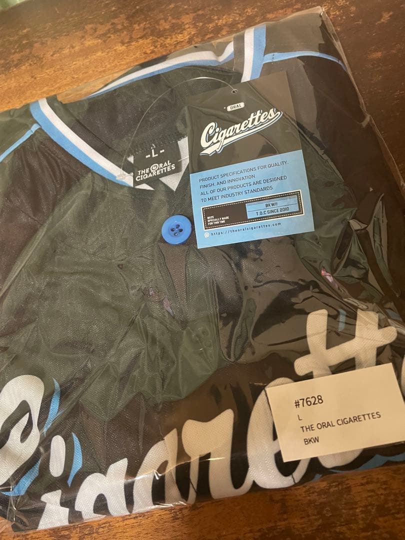 THE ORAL CIGARETTES ベースボールシャツ