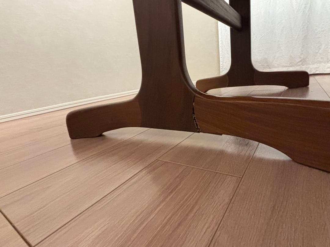 ※3/15で販売終了　 (訳あり)イギリス製　ダイニングデーブル　伸長式