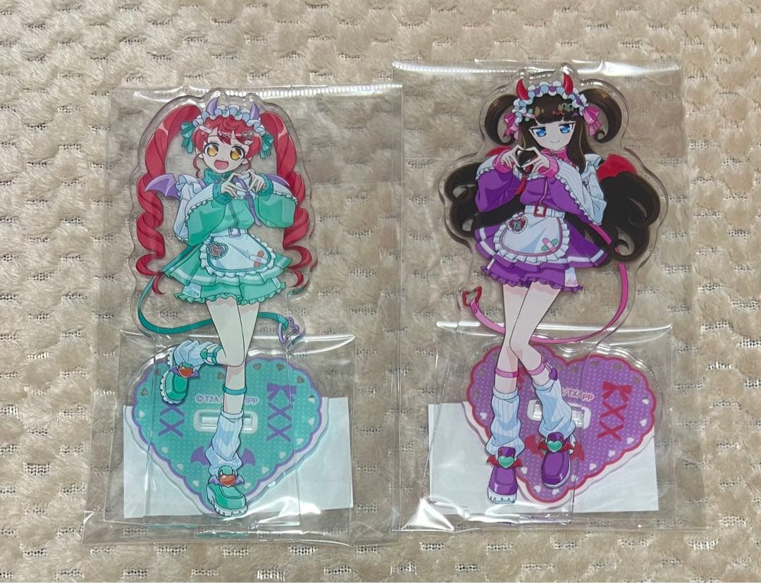 黒須あろま 白玉みかん デビデビパーティー アクスタ プリパラ ホビー天国