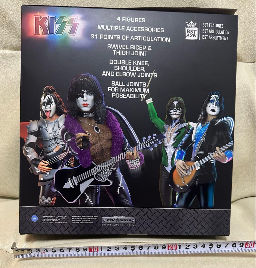 値下げ♡BST AXNラスベガス衣装KISS フィギュア4体セットBOX