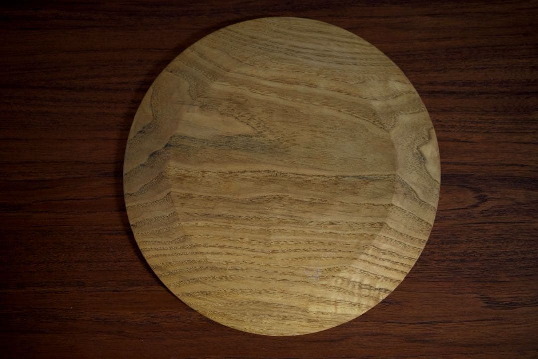 値下げ【新品】富井貴志 栗リム皿 パン皿 27cm②