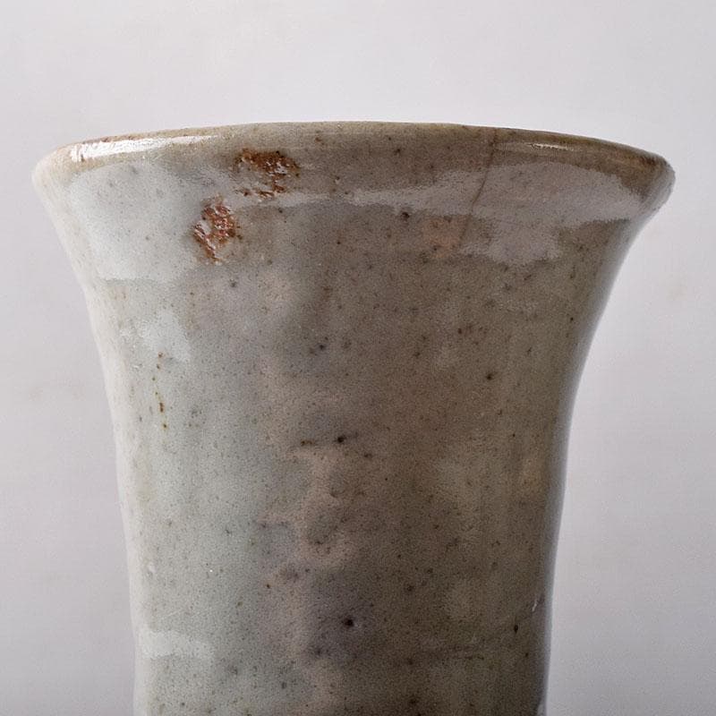 朝鮮美術　李朝　高麗白磁　長脛瓶　V　R8507