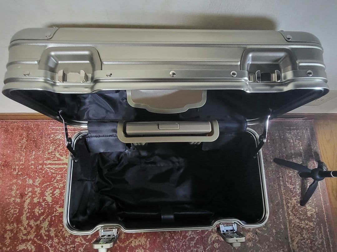 パイロット・トロリー　4輪　キャリー　　総アルミ　※説明必読