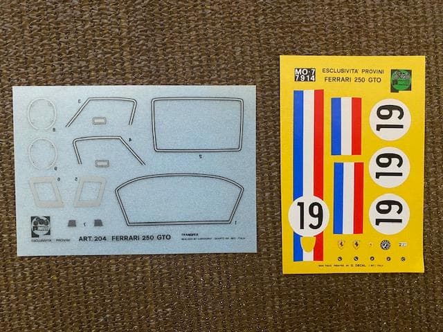 1/24 プロター フェラーリ 250GTO ル・マン 1962