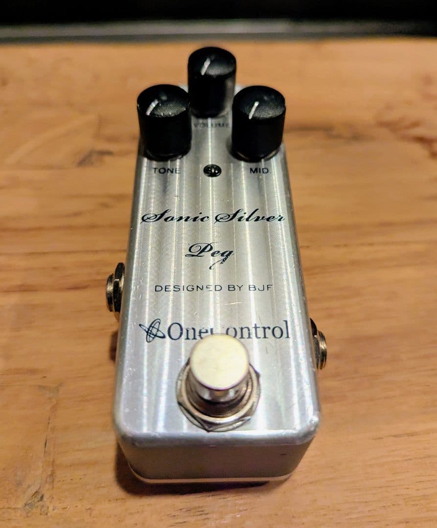 ベース One Control Sonic Silver Peg