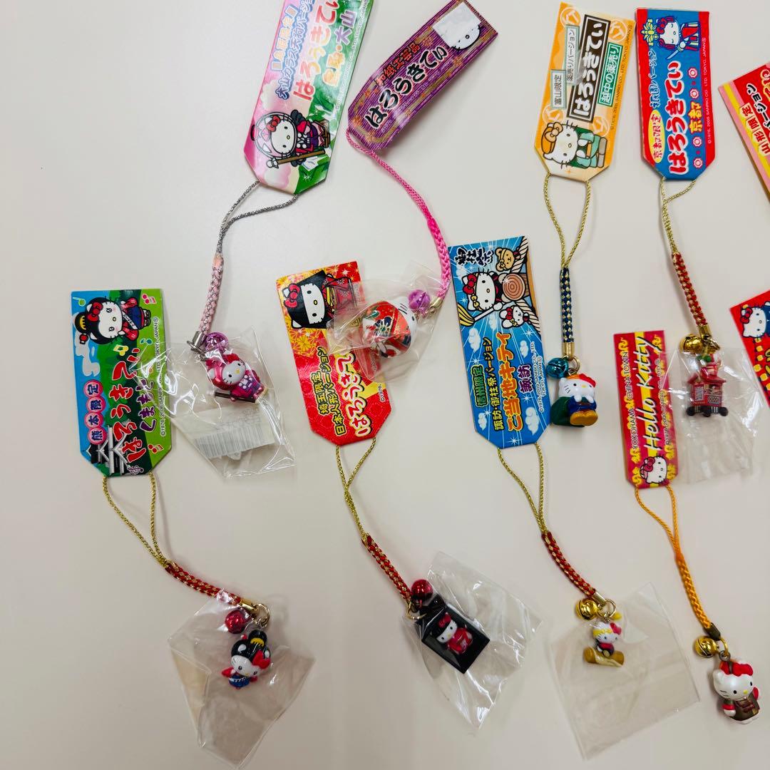 ② ハローキティ　まとめ売り　ストラップ　ご当地　新品