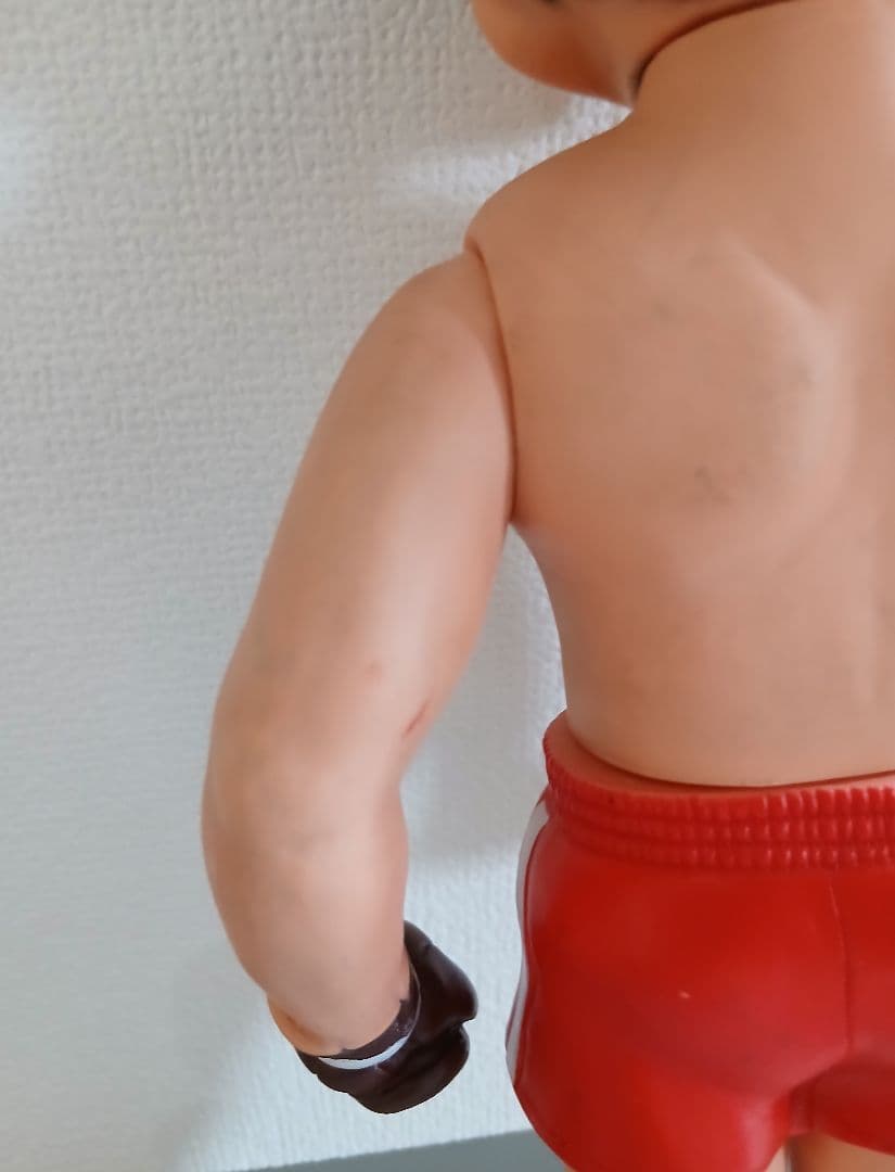 当時物 あしたのジョー 矢吹丈 ソフビ 34cm