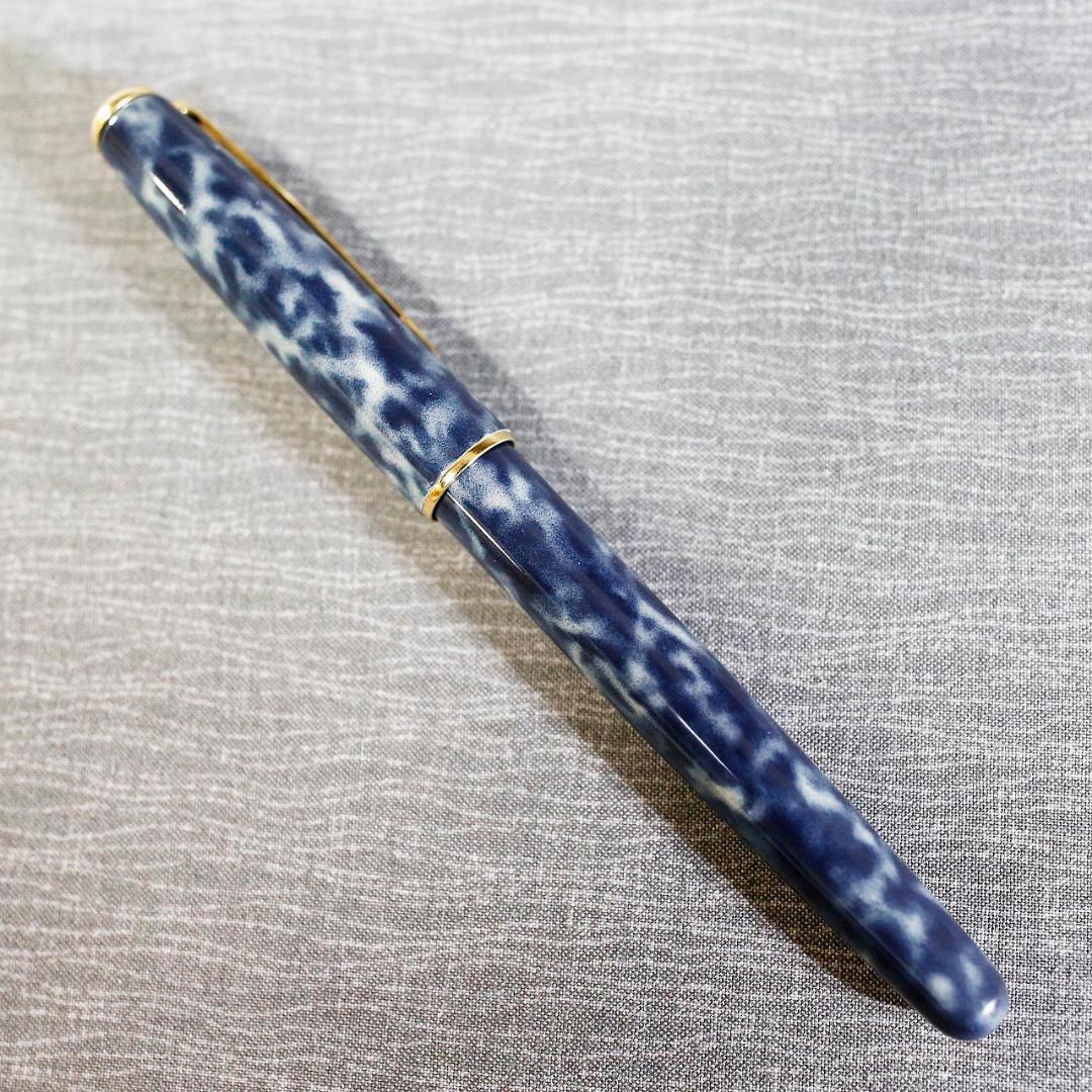 【美品 送料込み】パーカー 万年筆 ソネット インディゴ