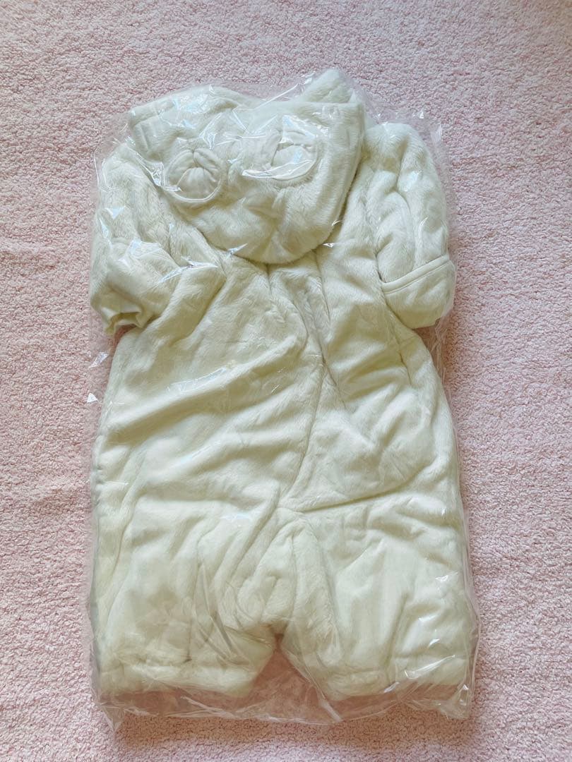 【familiar】 おくるみ兼ジャンプスーツ サイズ60cm