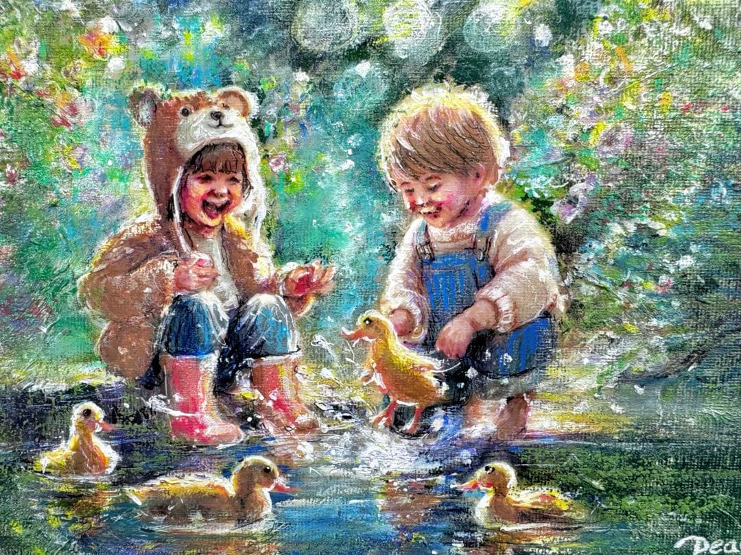 びっくりダッグ！　　絵画原画