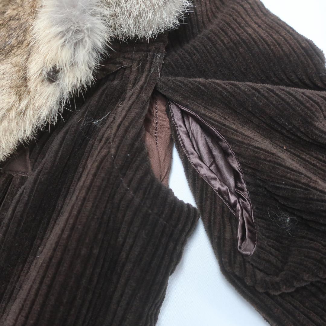 02AW ジョージ期 NUMBER (N)INE ラビットファー コート 3