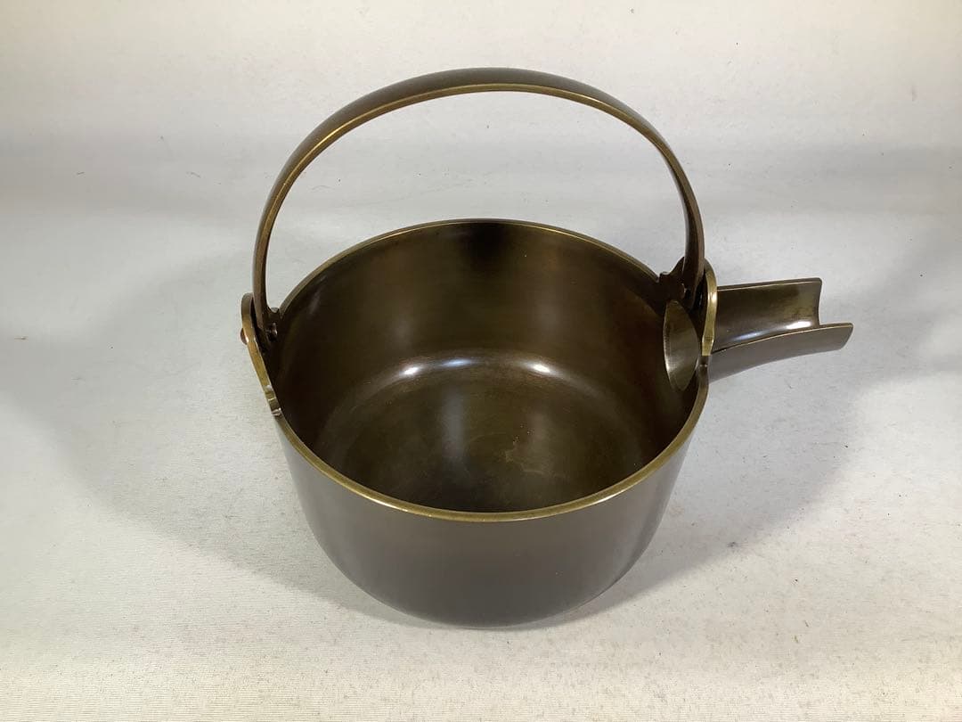 唐銅　汁器　浄雲　茶道具　送料無料