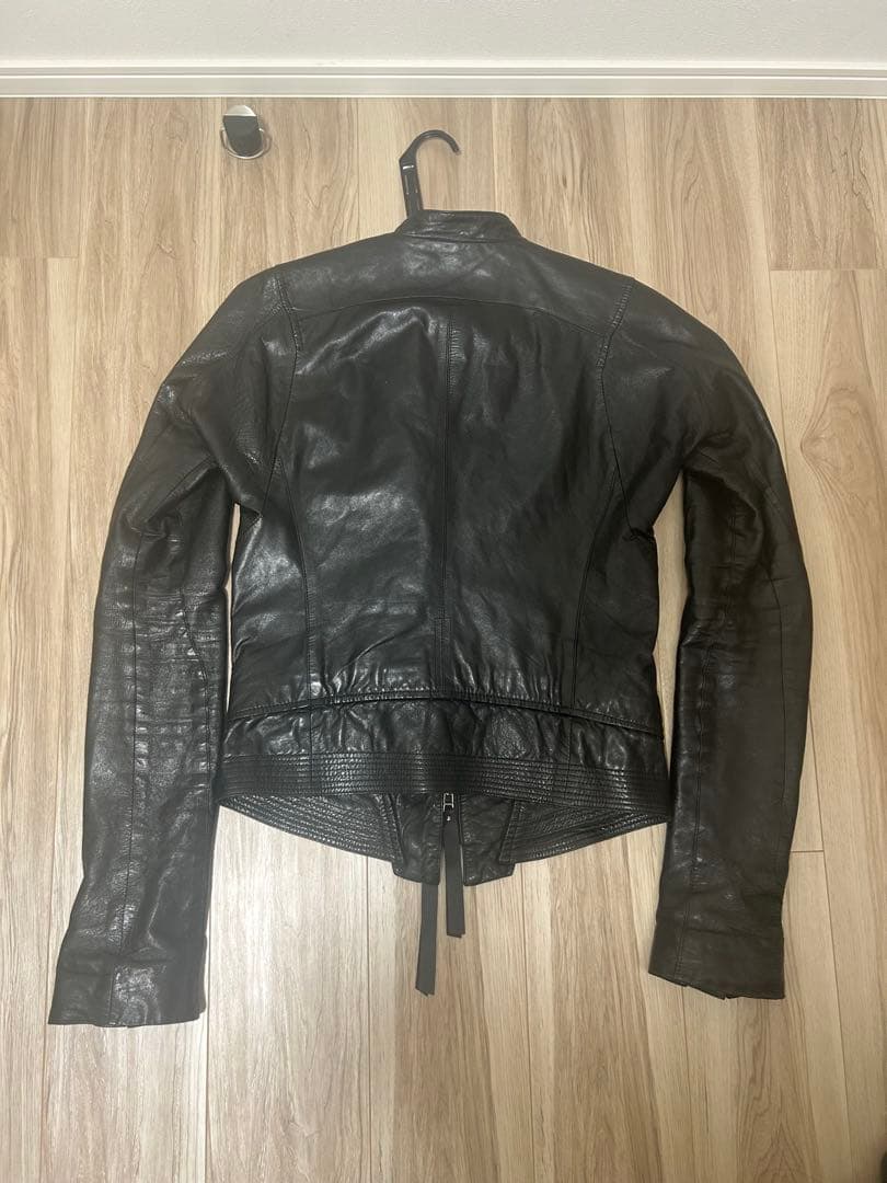 00s archive EKAM レザー ライダースジャケット