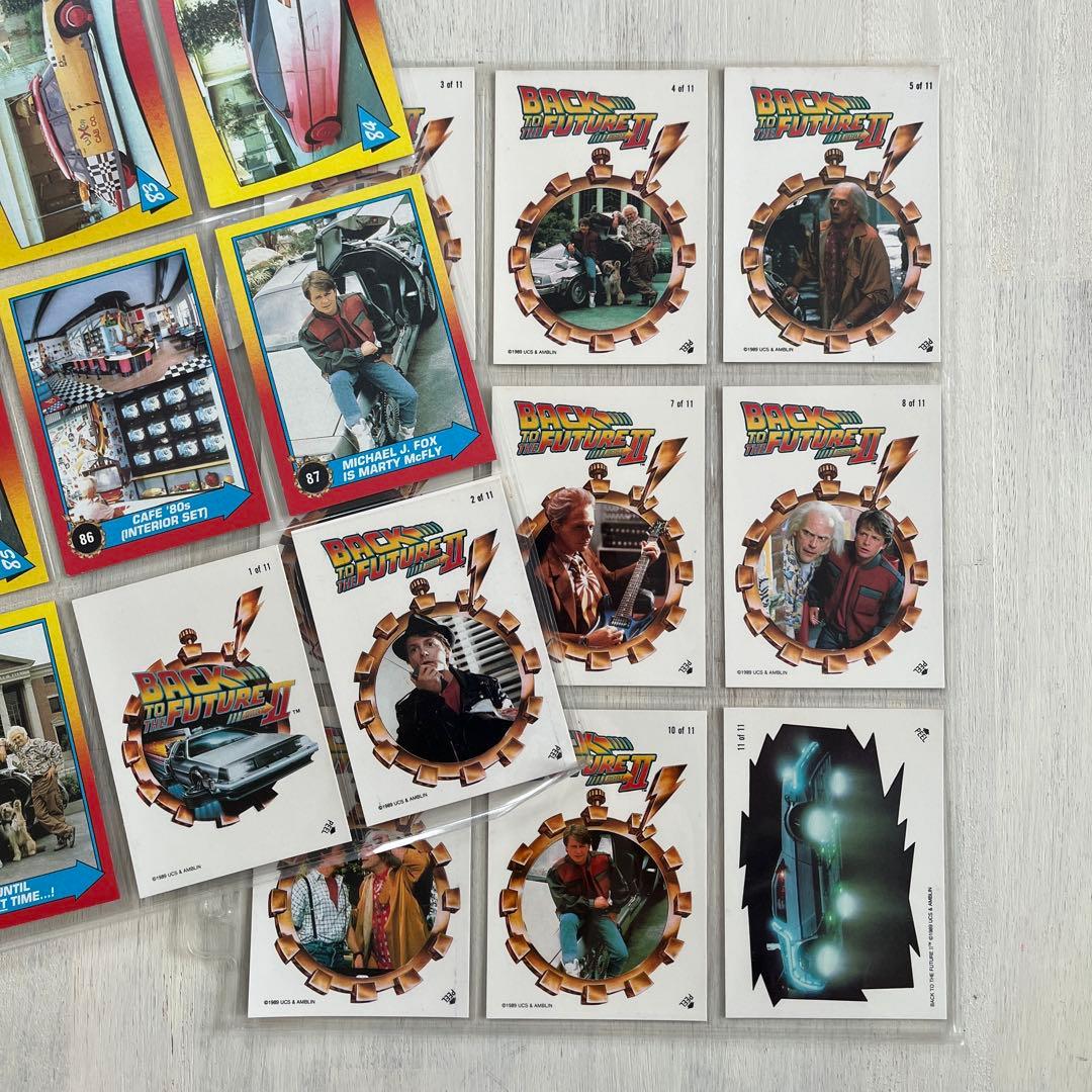 BACK TO THE FUTURE Ⅱ／toppsトレーディングカード88枚