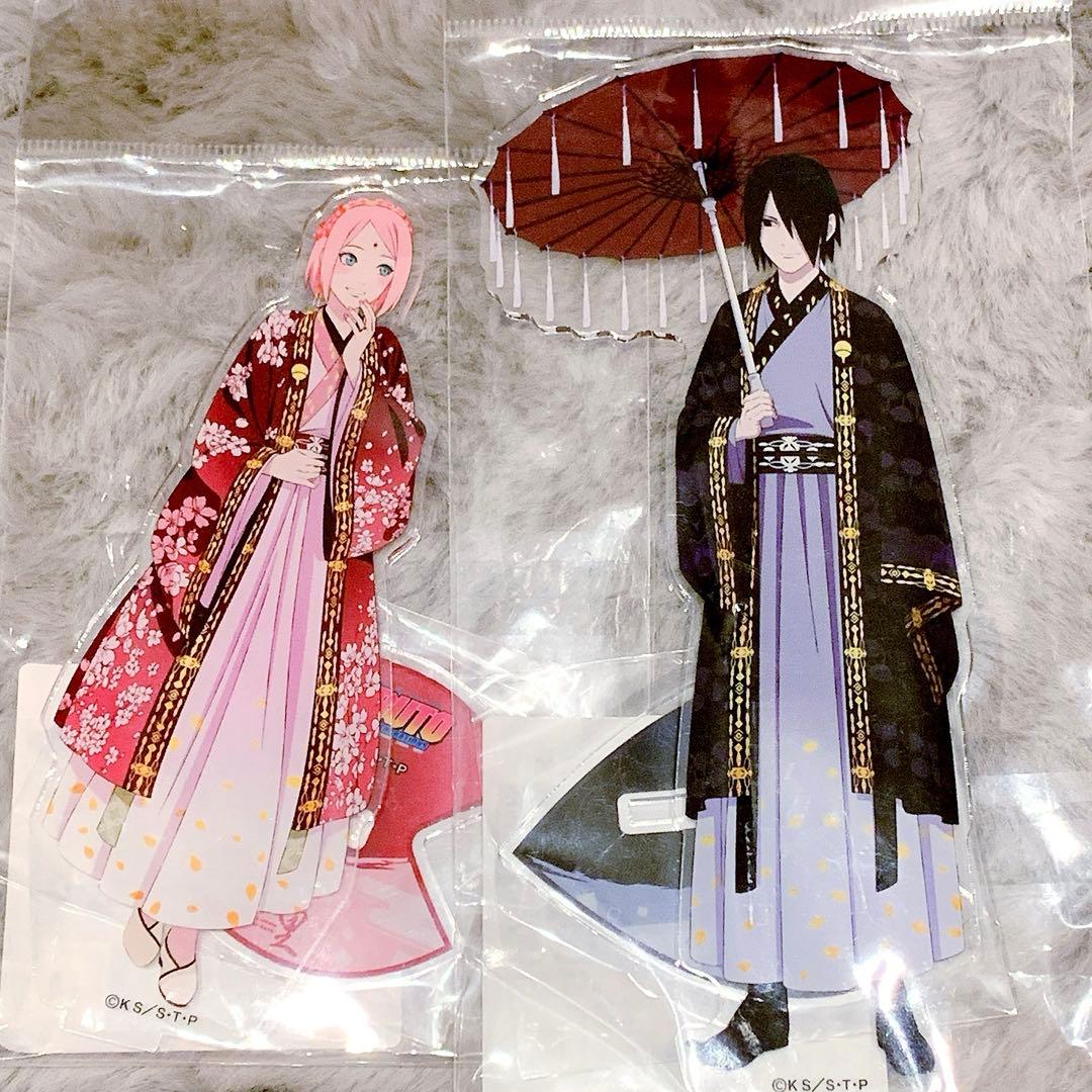 NARUTO 忍里 花明りの伝令 特別任務 アクリルスタンド サスケ サクラ