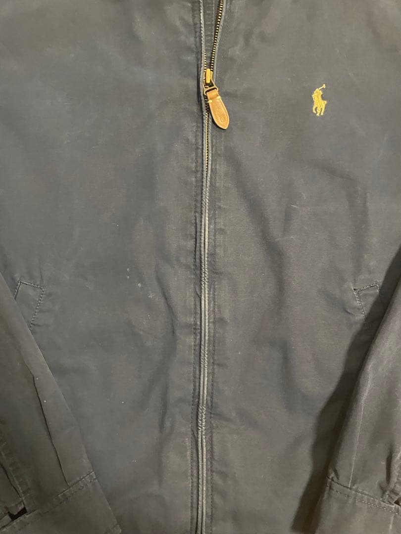 Ralph Lauren スイングトップ　90s ネイビー　フェード