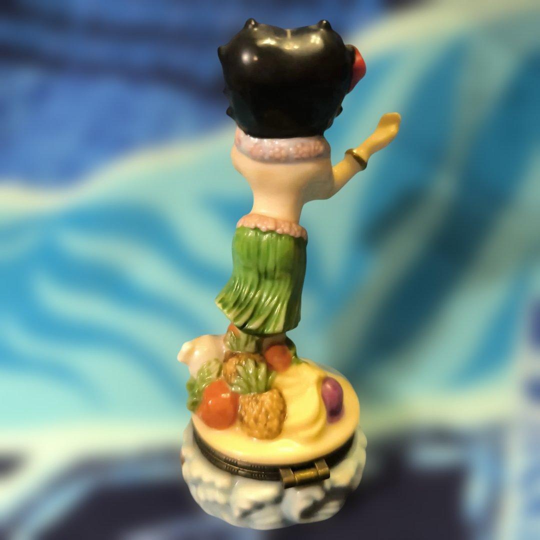 ベティブープフラガール　ハワイアンヒンジボックス 小物入れ