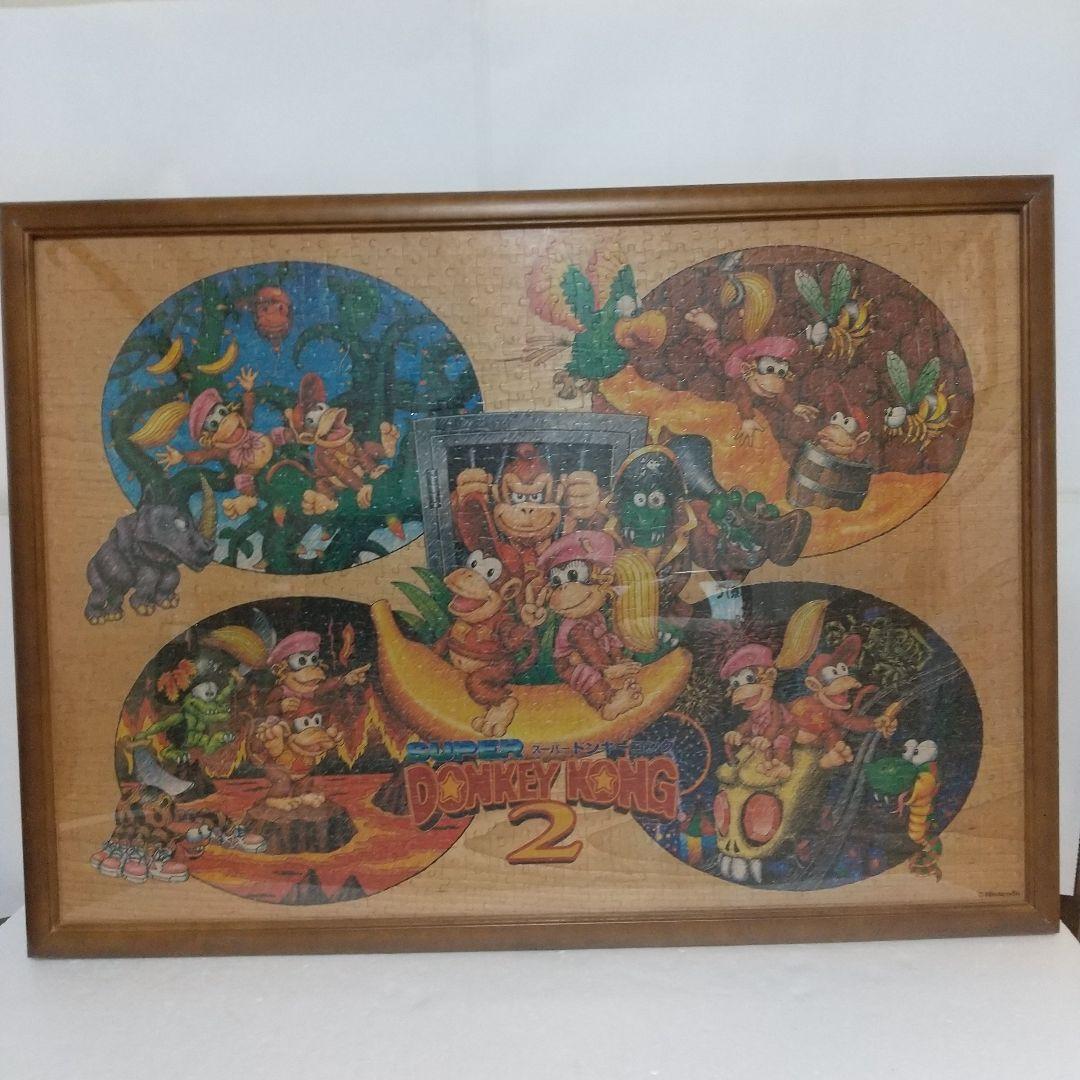 SUPER DONKEY KONG 2 ジグソーパズル 天然木製 1000ピース