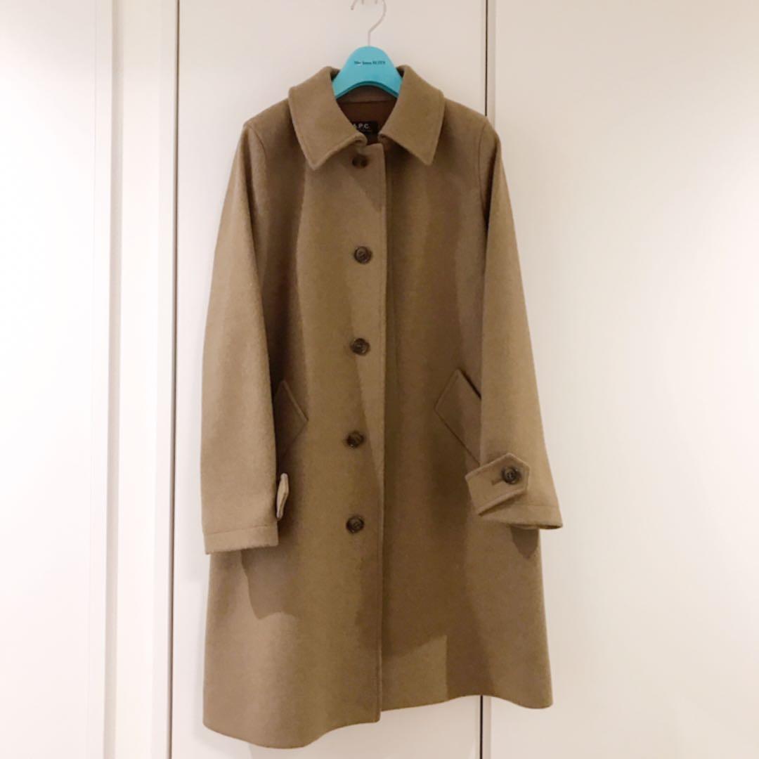 【定価75000円】A.P.C. ステンカラーコート 美品　カバー付き