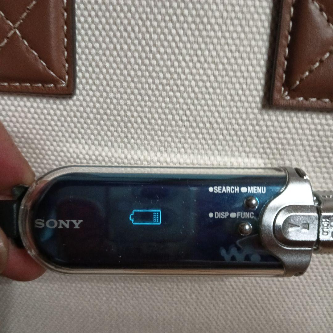 【希少品】SONY オーディオプレーヤー NW-A607 青　 通電確認済