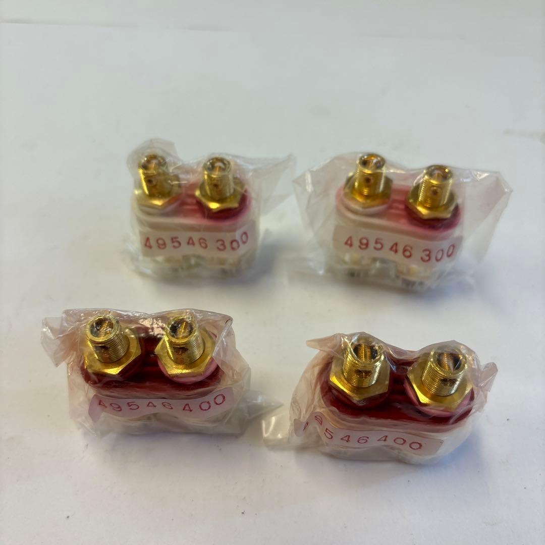 新品未使用【SPターミナル】2P RED B-2302 4セット