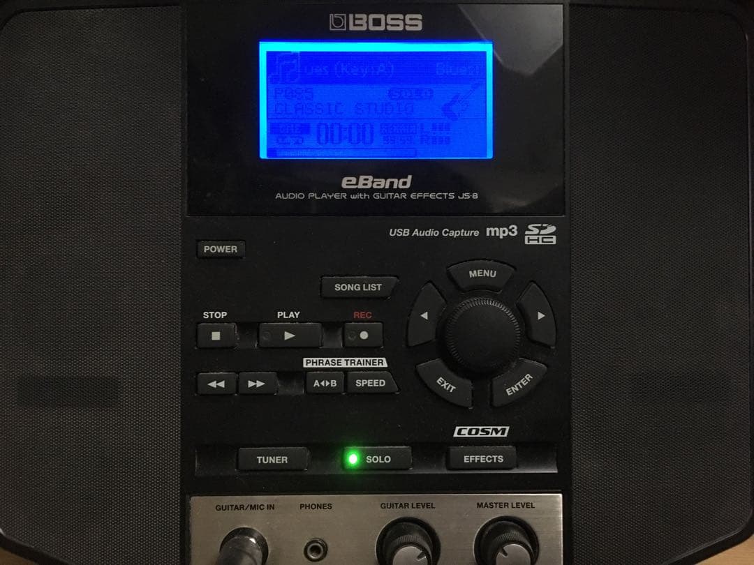 BOSS eBand JS-8 ギター　練習　機材　エフェクター　アンプ
