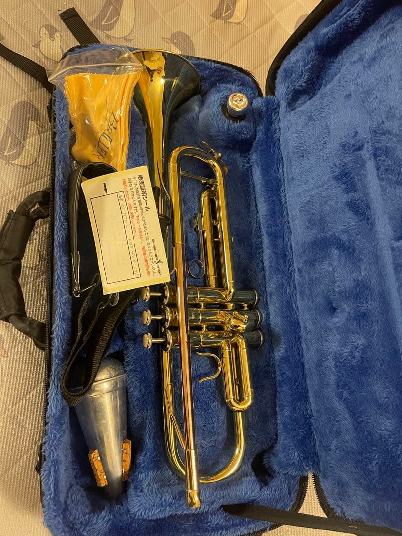 BRILLERトランペット 本体 マウスピース付き XO 7C