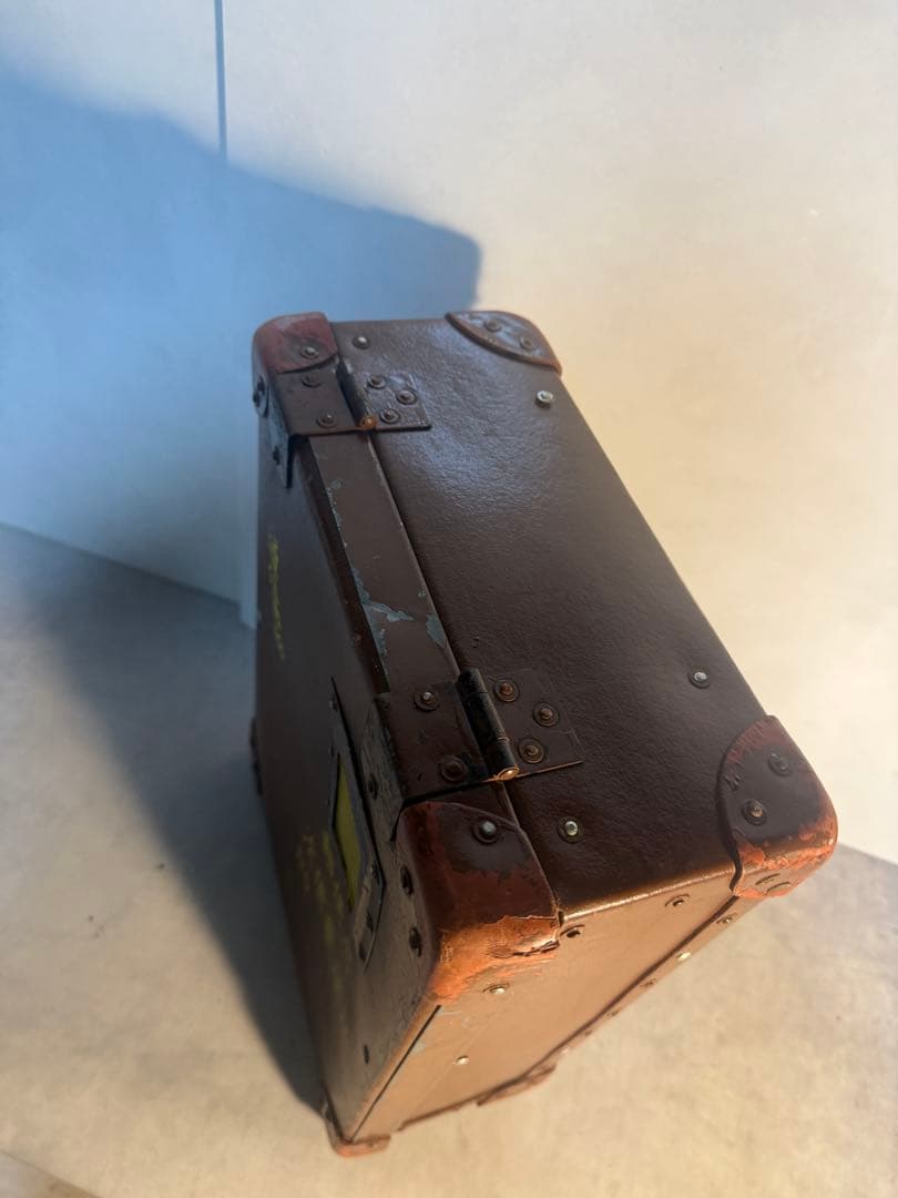 昭和郵政 通信事務用運搬ケース 当時物 現状品 希少　トランクケース　昭和レトロ