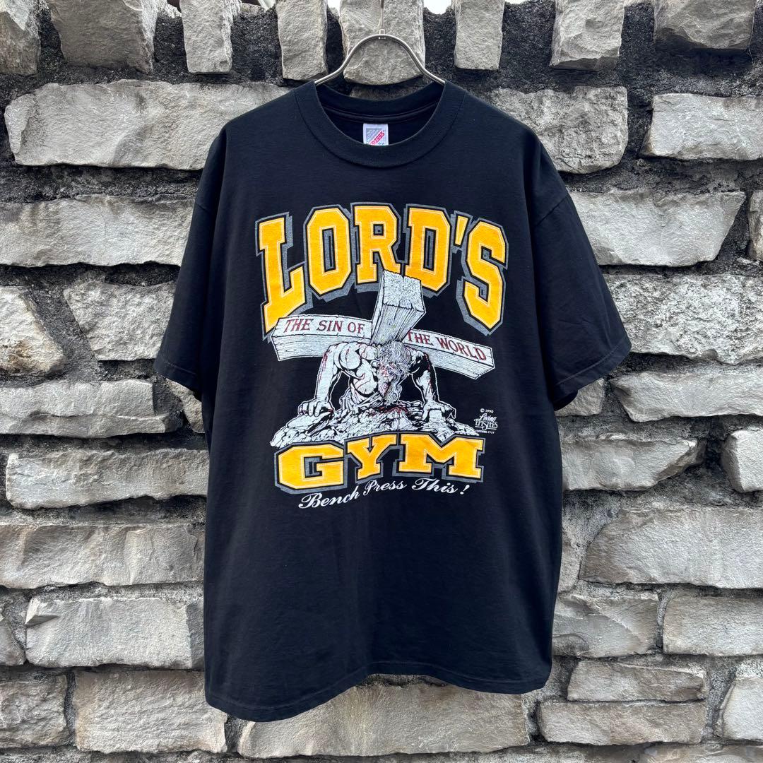 【90s】 LORDS GYM ローズジム vintage tシャツ XL