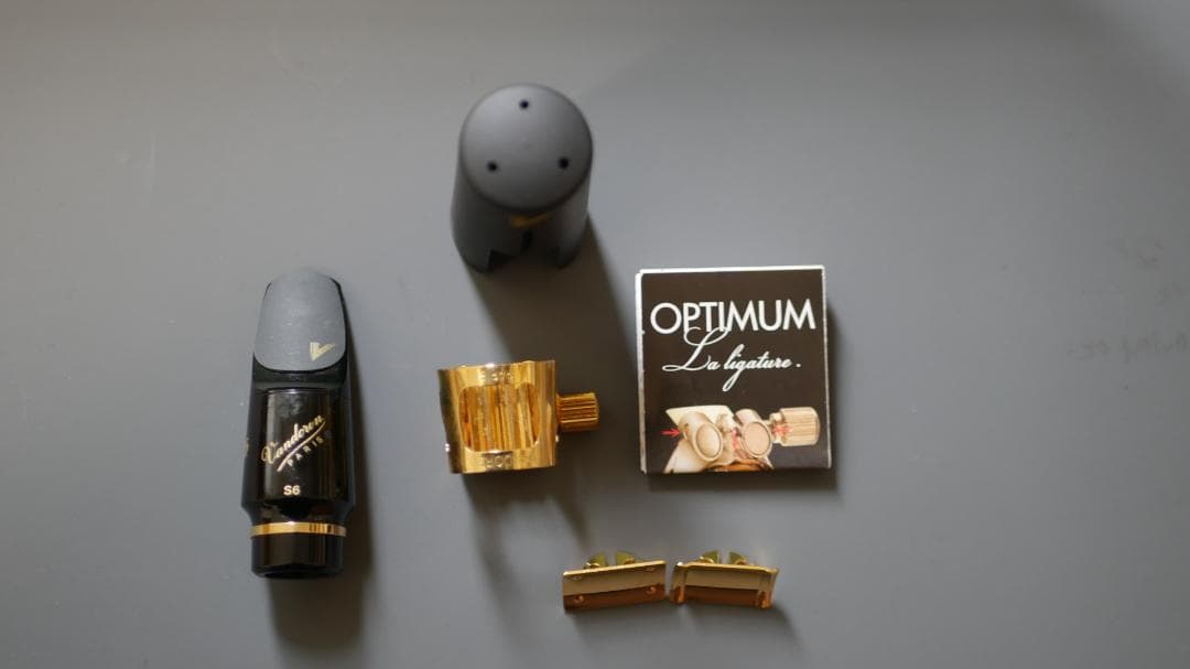 ソプラノサックス用マウスピース　ヴァンドレンV16 【S6】とリガチャーのセット