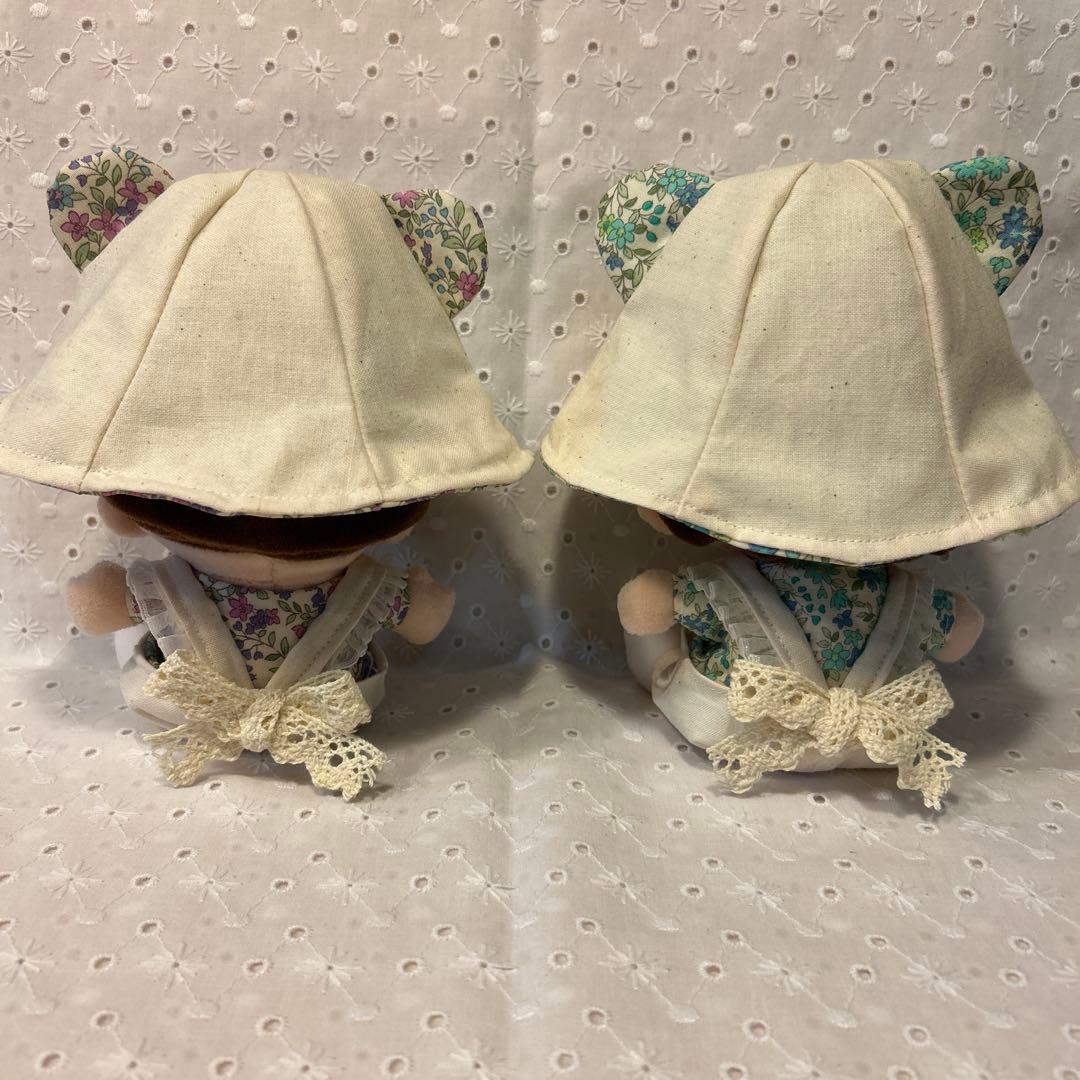 くまみみつき花柄コーデセット　オーダーページ　関西ちびぬい　はぴぬい