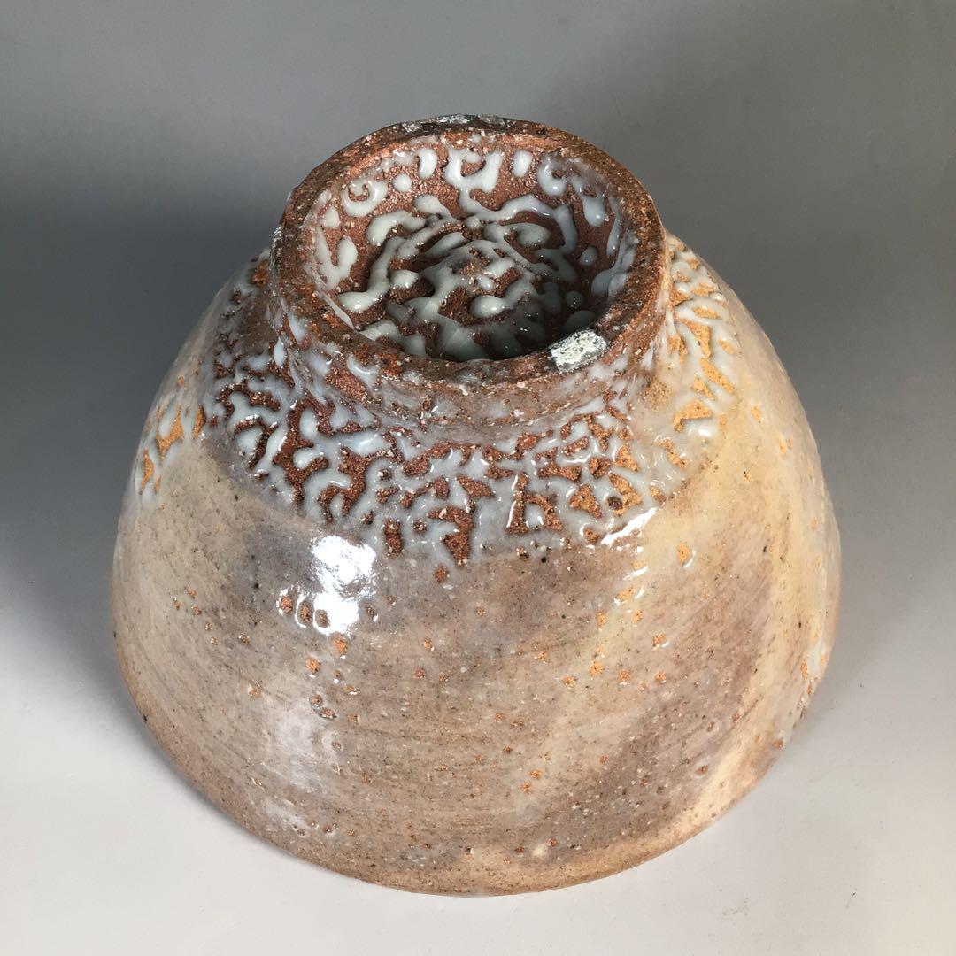 Ｎ４７１　茶碗　『萩焼』『中村龍和造』『大徳寺　小林太玄　箱書』　共箱　茶道具