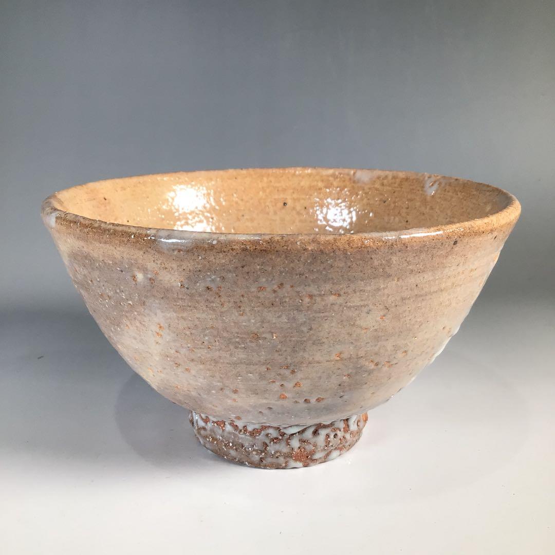 Ｎ４７１　茶碗　『萩焼』『中村龍和造』『大徳寺　小林太玄　箱書』　共箱　茶道具