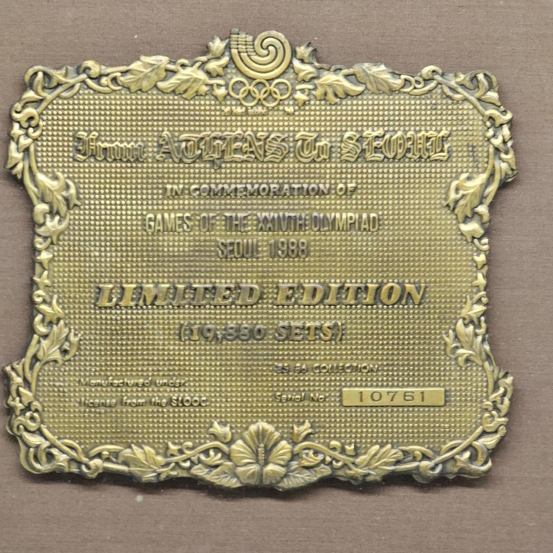 【希少】1988年ソウルオリンピック大会記念ティースプーン24本セット