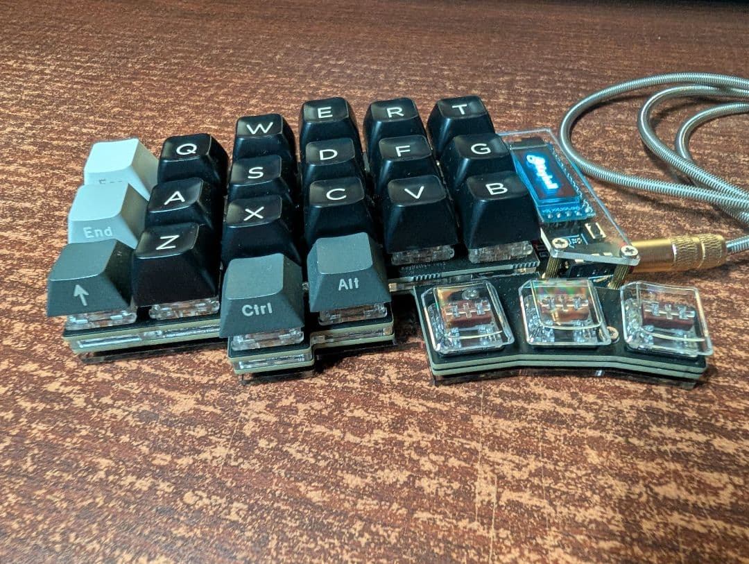 keyball44 半田付け不要 黒仕様　値下げ交渉受けます。