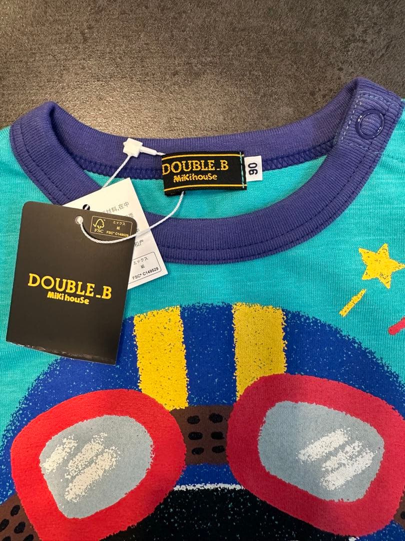 〈DOUBLE.B 新品未使用　半袖Tシャツ〉