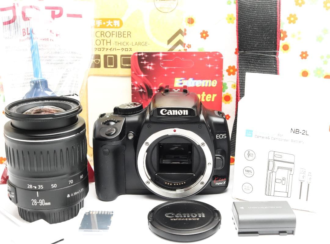 美品 キャノン Canon kiss x☆初心者おススメ☆スマホに転送☆即日発送