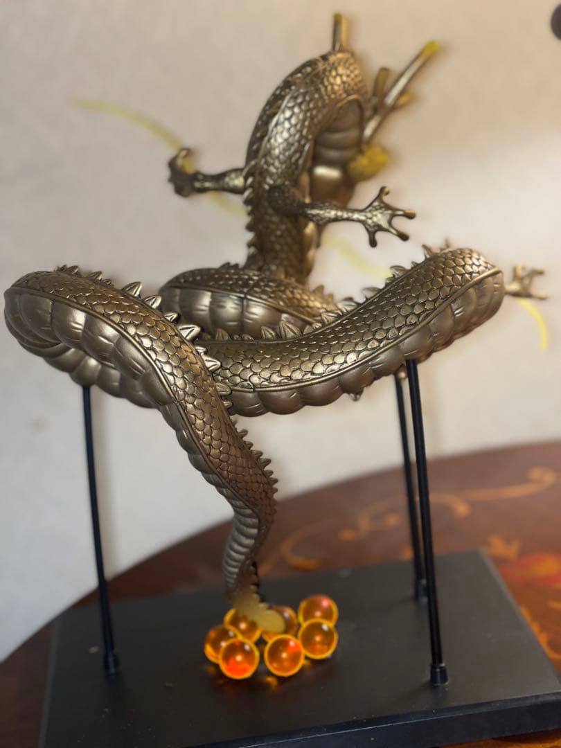 【ドラゴンボール】金色神龍フィギュア　ガラポン　非売品