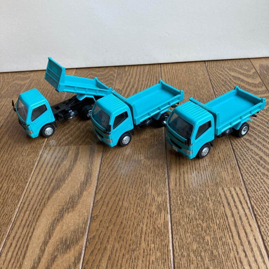 MTECHエムテック 1/43 日野デュトロ横綱ダンプ モデルミニカー3個セット