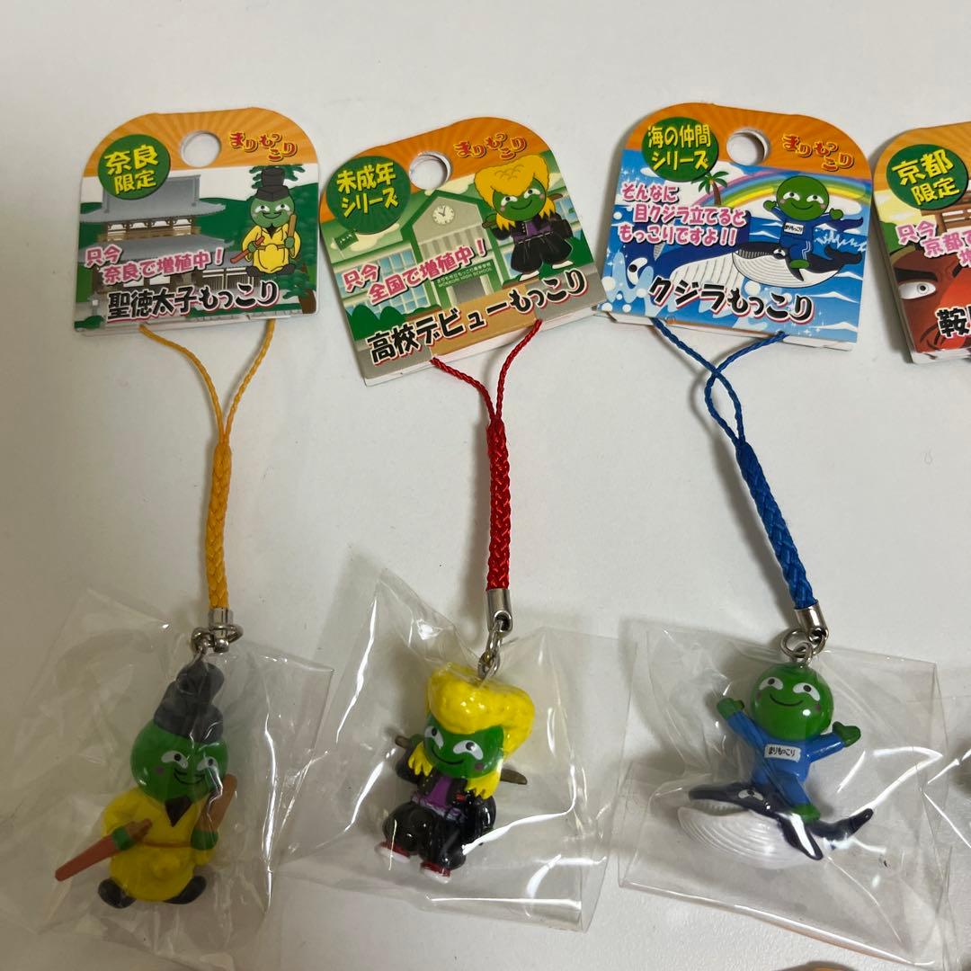 ご当地 まりもっこり　ストラップ　マスコット　キーホルダー　根付け　40点セット