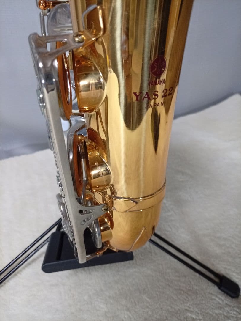 YAMAHA YAS-22 サックス本体 初心者、吹奏楽　赤ベル　名機