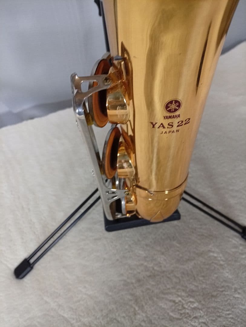 YAMAHA YAS-22 サックス本体 初心者、吹奏楽　赤ベル　名機